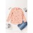 Pink Bird Print Buttoned Shirt
